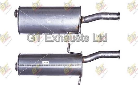 GT Exhausts GCN528 - Глушитель выхлопных газов, конечный autosila-amz.com