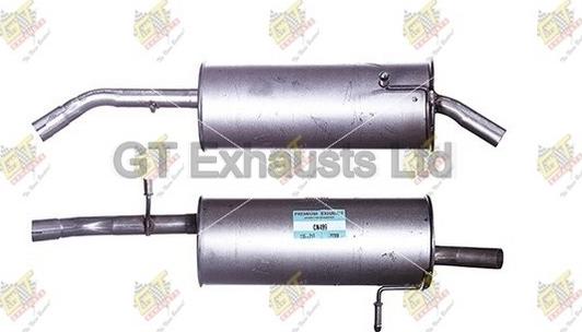 GT Exhausts GCN578 - Глушитель выхлопных газов, конечный autosila-amz.com