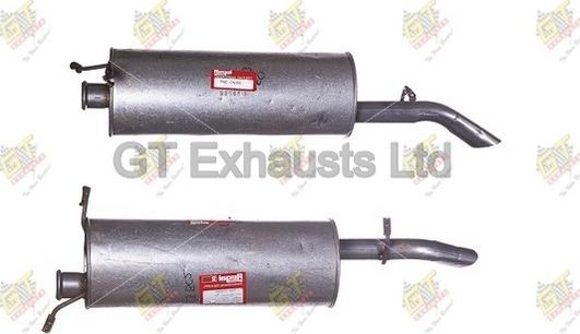 GT Exhausts GCN355 - Глушитель выхлопных газов, конечный autosila-amz.com