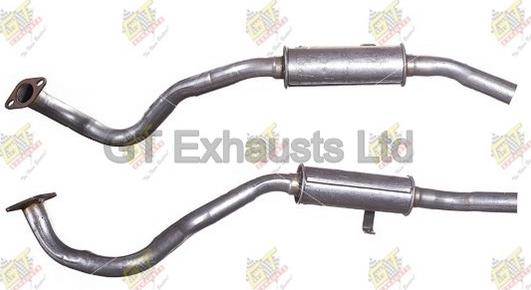 GT Exhausts GDN471 - Глушитель выхлопных газов, конечный autosila-amz.com