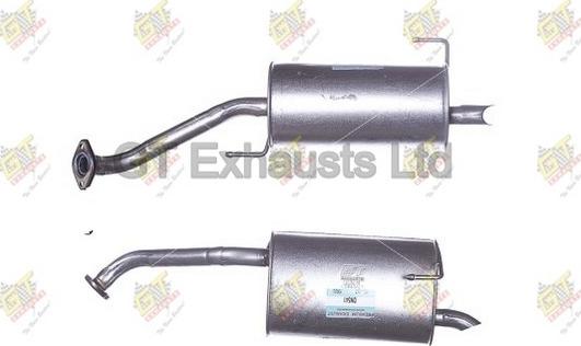 GT Exhausts GDN541 - Глушитель выхлопных газов, конечный autosila-amz.com