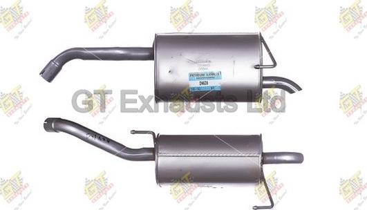GT Exhausts GDN639 - Глушитель выхлопных газов, конечный autosila-amz.com