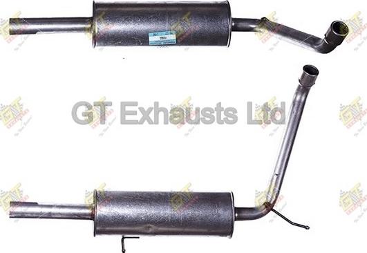 GT Exhausts GFE653 - Глушитель выхлопных газов, конечный autosila-amz.com
