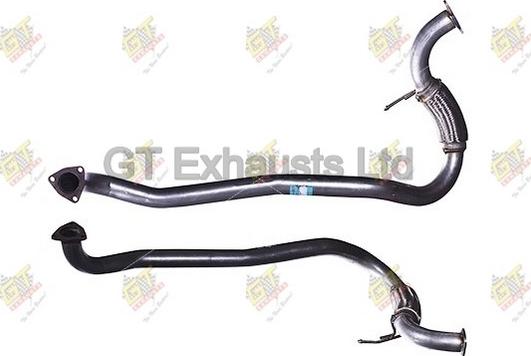 GT Exhausts GFE660 - Труба выхлопного газа autosila-amz.com