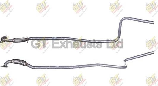 GT Exhausts GFE867 - Труба выхлопного газа autosila-amz.com