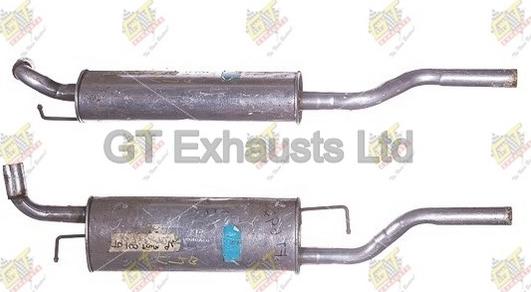 GT Exhausts GFT697 - Средний глушитель выхлопных газов autosila-amz.com