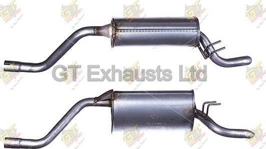 GT Exhausts GFT782 - Глушитель выхлопных газов, конечный autosila-amz.com