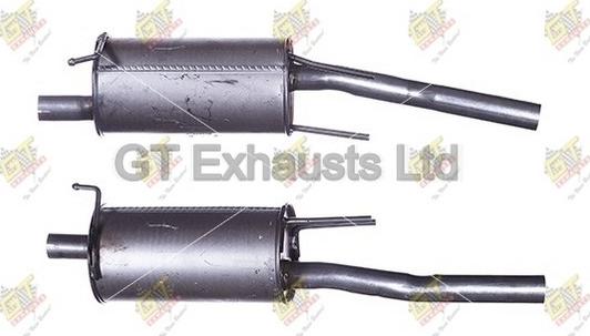 GT Exhausts GGM430 - Глушитель выхлопных газов, конечный autosila-amz.com