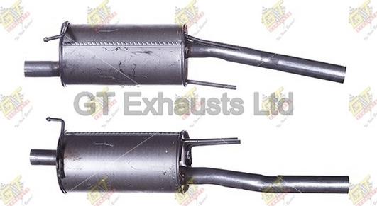 GT Exhausts GGM501 - Глушитель выхлопных газов, конечный autosila-amz.com