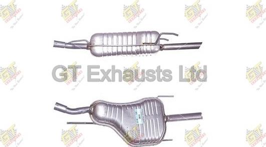 GT Exhausts GGM518 - Глушитель выхлопных газов, конечный autosila-amz.com