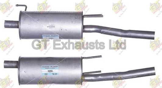 GT Exhausts GGM583 - Глушитель выхлопных газов, конечный autosila-amz.com