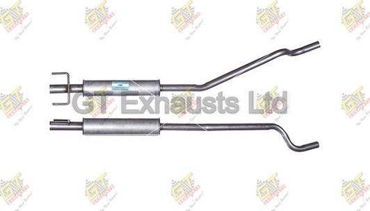 GT Exhausts GGM602 - Труба выхлопного газа autosila-amz.com