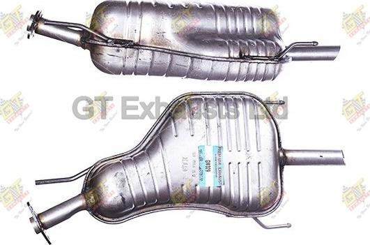 GT Exhausts GGM329 - Глушитель выхлопных газов, конечный autosila-amz.com