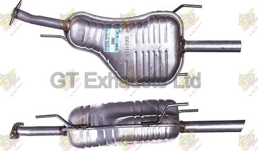 GT Exhausts GGM322 - Глушитель выхлопных газов, конечный autosila-amz.com