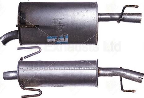 GT Exhausts GGN110 - Глушитель выхлопных газов, конечный autosila-amz.com