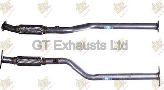 GT Exhausts GHY138 - Труба выхлопного газа autosila-amz.com