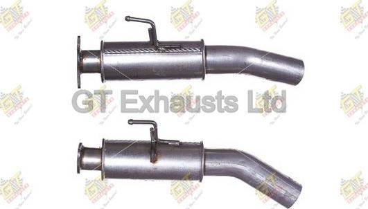 GT Exhausts GIZ036 - Глушитель выхлопных газов, конечный autosila-amz.com