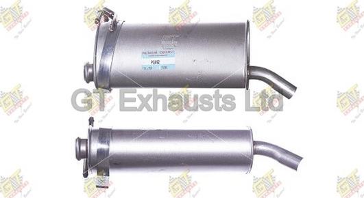 GT Exhausts GPG692 - Глушитель выхлопных газов, конечный autosila-amz.com
