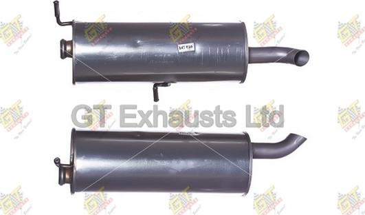 GT Exhausts GPG639 - Глушитель выхлопных газов, конечный autosila-amz.com