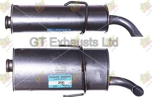 GT Exhausts GPG220 - Глушитель выхлопных газов, конечный autosila-amz.com