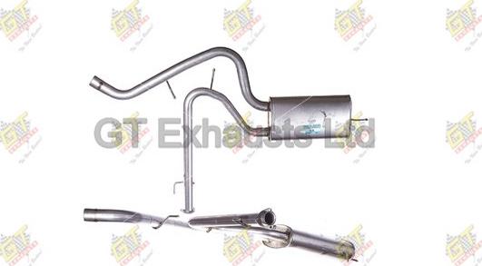 GT Exhausts GPG740 - Глушитель выхлопных газов, конечный autosila-amz.com