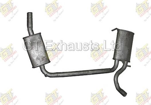 GT Exhausts GRR142 - Глушитель выхлопных газов, конечный autosila-amz.com