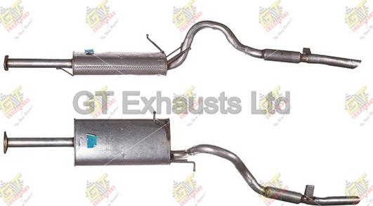 GT Exhausts GSZ085 - Глушитель выхлопных газов, конечный autosila-amz.com