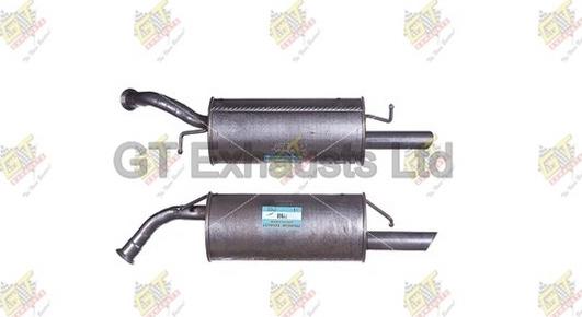 GT Exhausts GTY668 - Глушитель выхлопных газов, конечный autosila-amz.com