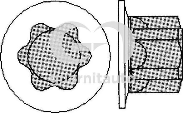 Guarnitauto 703618-1010 - Комплект болтов головки цилиндра autosila-amz.com