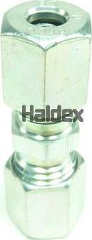 Haldex 032043209 - соединитель резьб.прямой D6x1-D6x1! (м) под ключ с 2 втулками опорн. \ autosila-amz.com