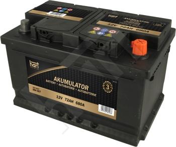 Hart 564 507 - Стартерная аккумуляторная батарея, АКБ autosila-amz.com