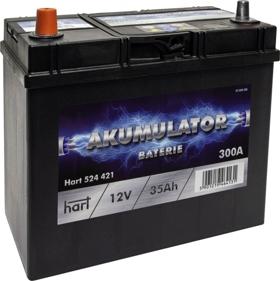 Hart 524 421 - Стартерная аккумуляторная батарея, АКБ autosila-amz.com