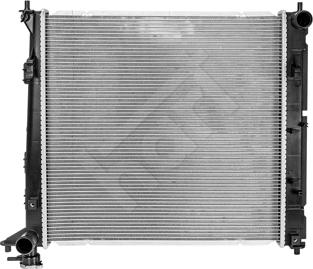 Hart 642 968 - Радиатор, охлаждение двигателя autosila-amz.com