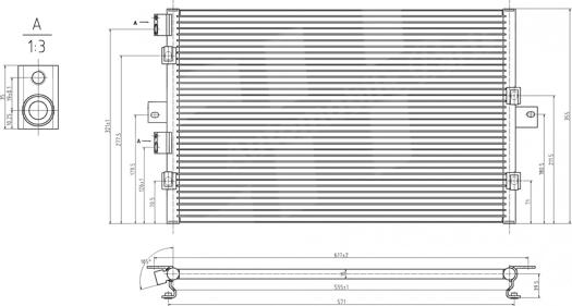 Hart 606 069 - Конденсатор кондиционера autosila-amz.com