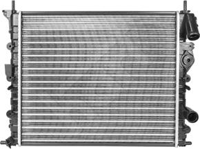 Hart 600 946 - Радиатор, охлаждение двигателя autosila-amz.com