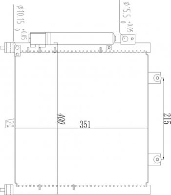 Hart 608 683 - Конденсатор кондиционера autosila-amz.com