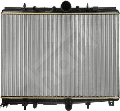 Hart 607 343 - Радиатор, охлаждение двигателя autosila-amz.com