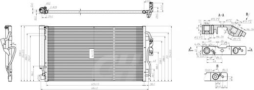 Hart 616 781 - Конденсатор кондиционера autosila-amz.com