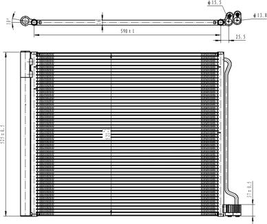 Hart 616 783 - Конденсатор кондиционера autosila-amz.com