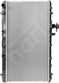 Hart 611 840 - Радиатор, охлаждение двигателя autosila-amz.com