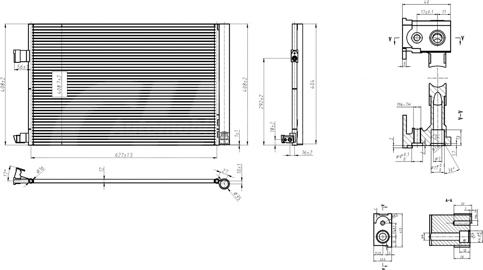 Hart 636 943 - Конденсатор кондиционера autosila-amz.com