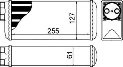 Hart 631 092 - Теплообменник, отопление салона autosila-amz.com