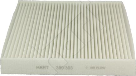 Hart 399 303 - Фильтр воздуха в салоне autosila-amz.com