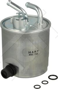 Hart 382 754 - Топливный фильтр autosila-amz.com