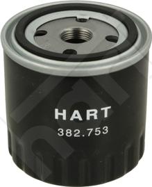 Hart 382 753 - Масляный фильтр autosila-amz.com