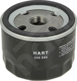 Hart 335 596 - Масляный фильтр autosila-amz.com