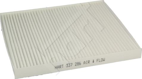 Hart 337 286 - Фильтр воздуха в салоне autosila-amz.com