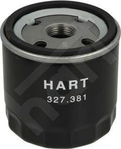 Hart 327 381 - Масляный фильтр autosila-amz.com