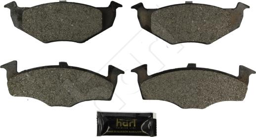 Hart 249 183 - Тормозные колодки, дисковые, комплект autosila-amz.com
