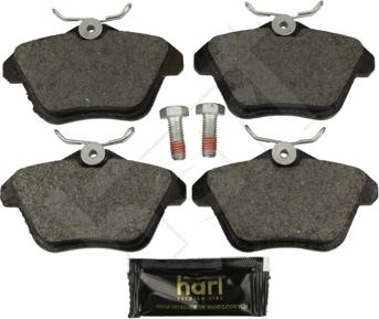 Hart 248 995 - Тормозные колодки, дисковые, комплект autosila-amz.com